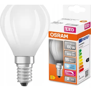 Žárovka LED žárovka E14 6,5W = 60W 4000K stmívatelná OSRAM