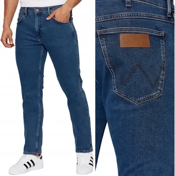 Pánské džíny Wrangler GREENSBORO The Stone Ride PÁNSKÉ DŽÍNY STŘÍH REGULAR Džíny W42 L36