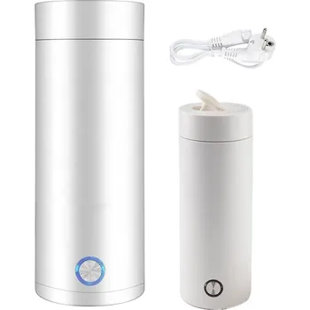 Rychlovarná konvice RYCHLOVARNÁ KONVICE HRNEK ELEKTRICKÝ CESTOVNÍ BÍLÝ 400ML