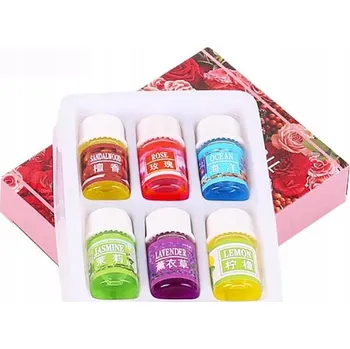 ESENCIÁLNÍ VONNÉ OLEJE PRO AROMATERAPII 6 KS
