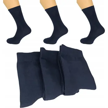 Pánské ponožky P.P.H.U. DORA DOROTA JĘDRZEJCZAK Ponožky PONOŽKY OBLEKOVÉ PREMIUM modré, velikost 44-46