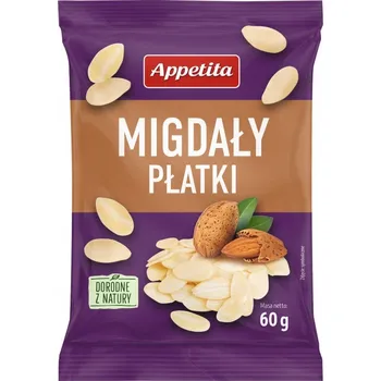 Apettita Mandle plátky 60 g