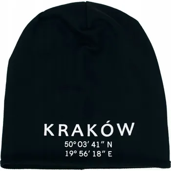 Čepice Szaleo Zimní čepice beanie černá, univerzální velikost