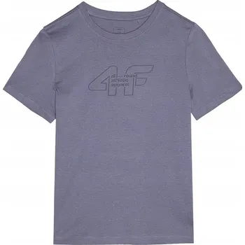 CHLAPECKÉ TRIČKO 4F DĚTSKÉ TRIČKO S S POTISKEM, BAVLNA, PRO KAŽDODENNÍ NOŠENÍ, VELIKOST 122