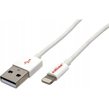Datový kabel ROLINE USB kabel pro Apple s konektorem Lightning, 1,8m