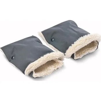 Rukávník SENSILLO Rukávníky ke kočárku, vlna - šedé