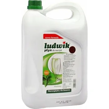 Prostředek na mytí nádobí Ludwik Máta - 5 l