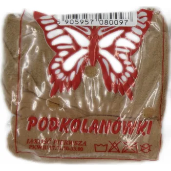 Podprsenka Podkolenky Ela béžové, bez komprese, 100% polyamid, univerzální velikost