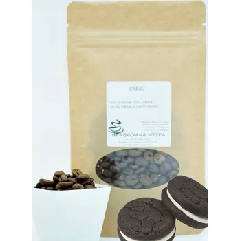 Káva Káva Káva Arabica Herbaciana Wyspa s příchutí čokoládových sušenek 100g