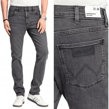 Pánské džíny Wrangler Larston pánské džíny slim fit, velikost 34/32
