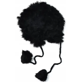 Pokrývka hlavy Szaleo zimní čepice ušanka černá, univerzální velikost