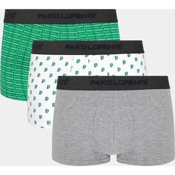 Boxerky Pánské boxerky 3-balení bavlněné Pako Lorente vel XXL