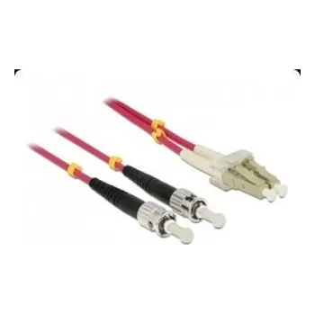 Síťový kabel Opticord OPTIX LC-ST Optický patch cord 50/125 15m OM4 Duplex 0946