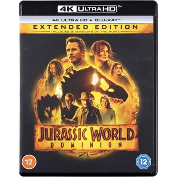 Blu-ray film Jurassic World: Dominion Blu-ray 4K disk
