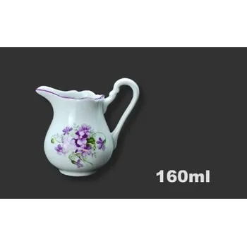 Konvička na mléko Mlékovka 160ml fialky N