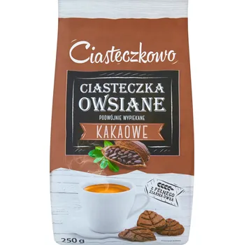 Ovesné kakaové sušenky - Ciasteczkowo od Sante 250g