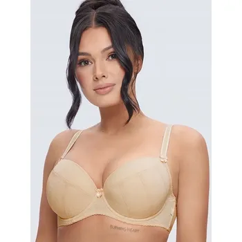 Podprsenka Vyztužená podprsenka Emilia K27 big béžová - DALIA Lingerie | 95C