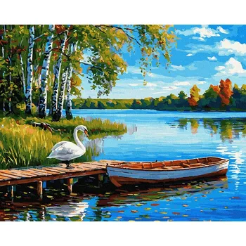 Malování podle čísel iPicasso 40x50 cm na rámu