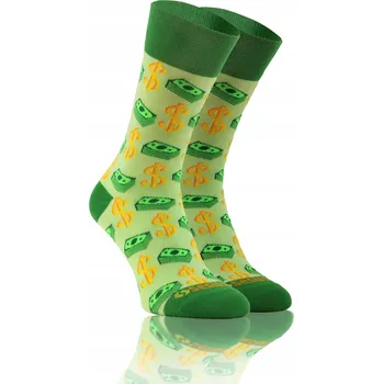 Dámské ponožky Sesto Senso Vtipné bavlněné ponožky barevné 35-38 dolarů světlé