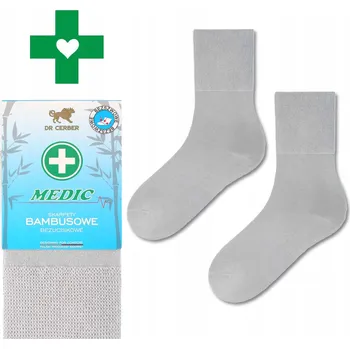 Dámské ponožky Šedé Ponožky CERBER , velikost 42-44