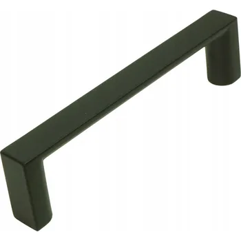 Nábytková úchytka Simple, zinek-hliník, černá 96 mm