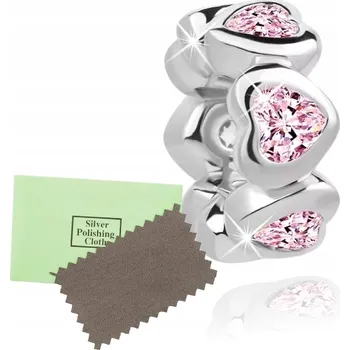 Přívěsek Přívěsek CHARMS 925 Srdce Valentýn Den žen