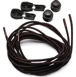 Stahovací tkaničky 120 cm hnědé PEDAG