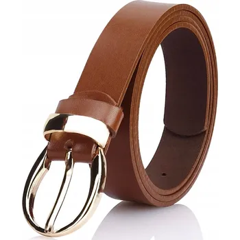 Opasek Pásek 115 Stylový KOŽENÝ Klasická PŘEZKA Italský