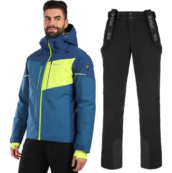 Pánský lyžařský komplet Tonnsi DBL 3XL + Rhea BLK 4XL