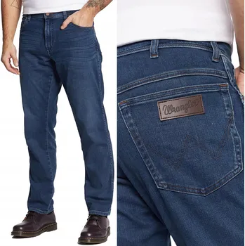 Pánské džíny Wrangler Texas Slim Jeans pánské džíny slim fit velikost 33/34