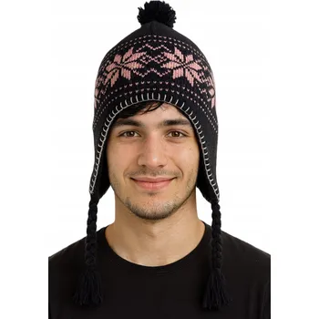 Čepice Neve zimní čepice ušanka, vícebarevná, univerzální velikost