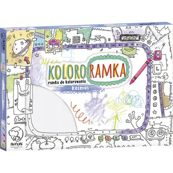 Obraz Kolororamka. Kosmos Kolektivní práce