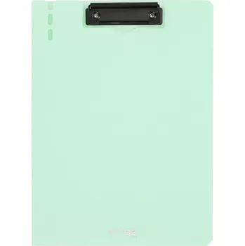 Podložka s klipem Strigo A4 s horním klipem, miętowa (mentolová) - clipboard, psací podložka