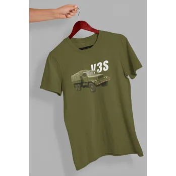 Pánské tričko V3S Barva: Khaki, Velikost: 2XL