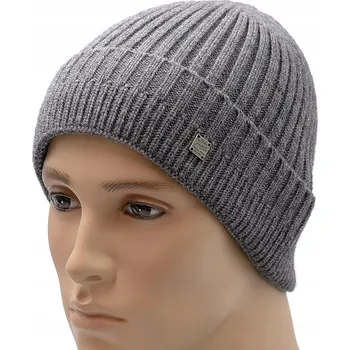 Čepice Pako Jeans zimní čepice šedá univerzální velikost