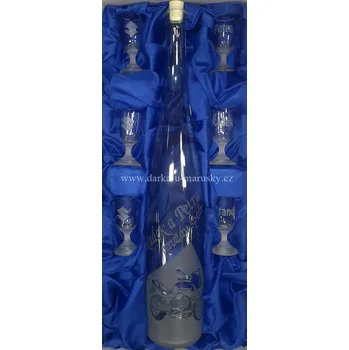 Pískovaná sada 6+1 / 3XL - Motorka č.10