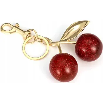 AOZUO Přívěsek na kabelku Kovový přívěsek Višeň