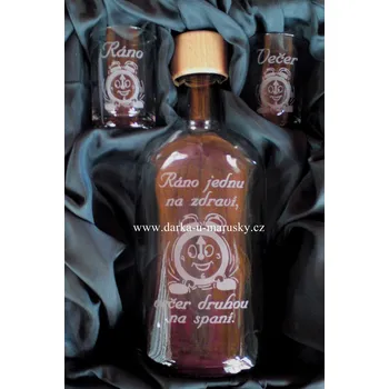 Budík Pískovaná sada 2+1 Budík