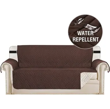 Univerzální čisticí prostředek Multifunkční voděodolný potah na pohovku - pro domácnost s dětmi i domácími mazlíčky (hnědý, 3 sedadla) Barva: S2 - hnědá, Velikost: 3 sedadla (167 cm)