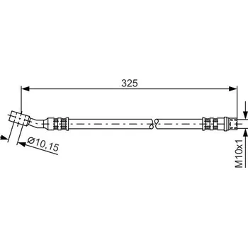 Brzdová hadice Brzdová hadice BOSCH 1 987 476 394