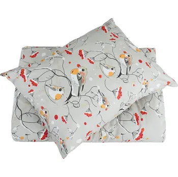 Povlečení Bavlněné povlečení PLUS prodloužené MANU šedé