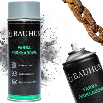 Barva ve spreji Bauhus Antikorozní základní Barva 400ml