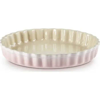 Forma na koláč 28 cm, SHELL PINK, kamenina, Le Creuset