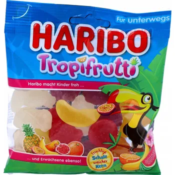 Bonbon Želé Bonbony Haribo Tropifrutti Ovocné 100g