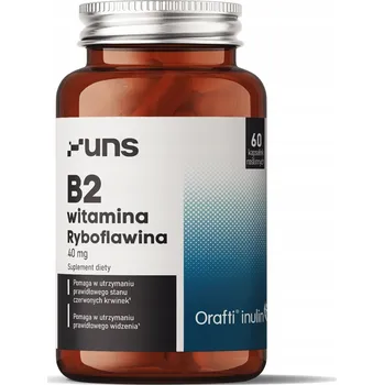 Doplněk stravy Uns B2 Vitamín Riboflavin kapsle 60 ks