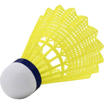 Badmintonový košíček Badmintonový míč WISH Air Flow 5000 (6 ks) - žlutý
