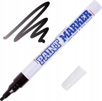 OLEJOVÝ POPISOVAČ tenký 2 mm ČERNÝ fix MunHwa KLASICKÝ FLAMASTER