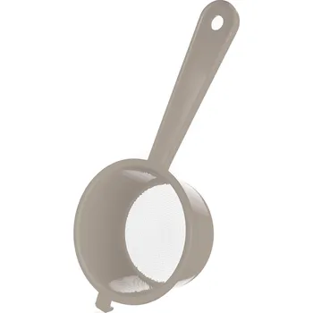 Cedník a síto Sítko PRAKTIS 7,5cm s plastovou rukojetí LATTE