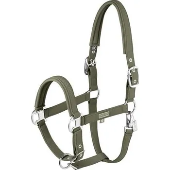 Ohlávka Eskadron Sports Softshell SS 2025, olivová - vel. Cob