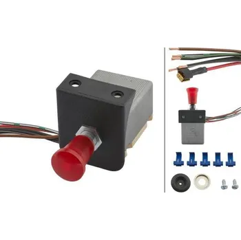 Směrový světlomet Vypínač výstražných blikačů HELLA 6HD 002 535-101